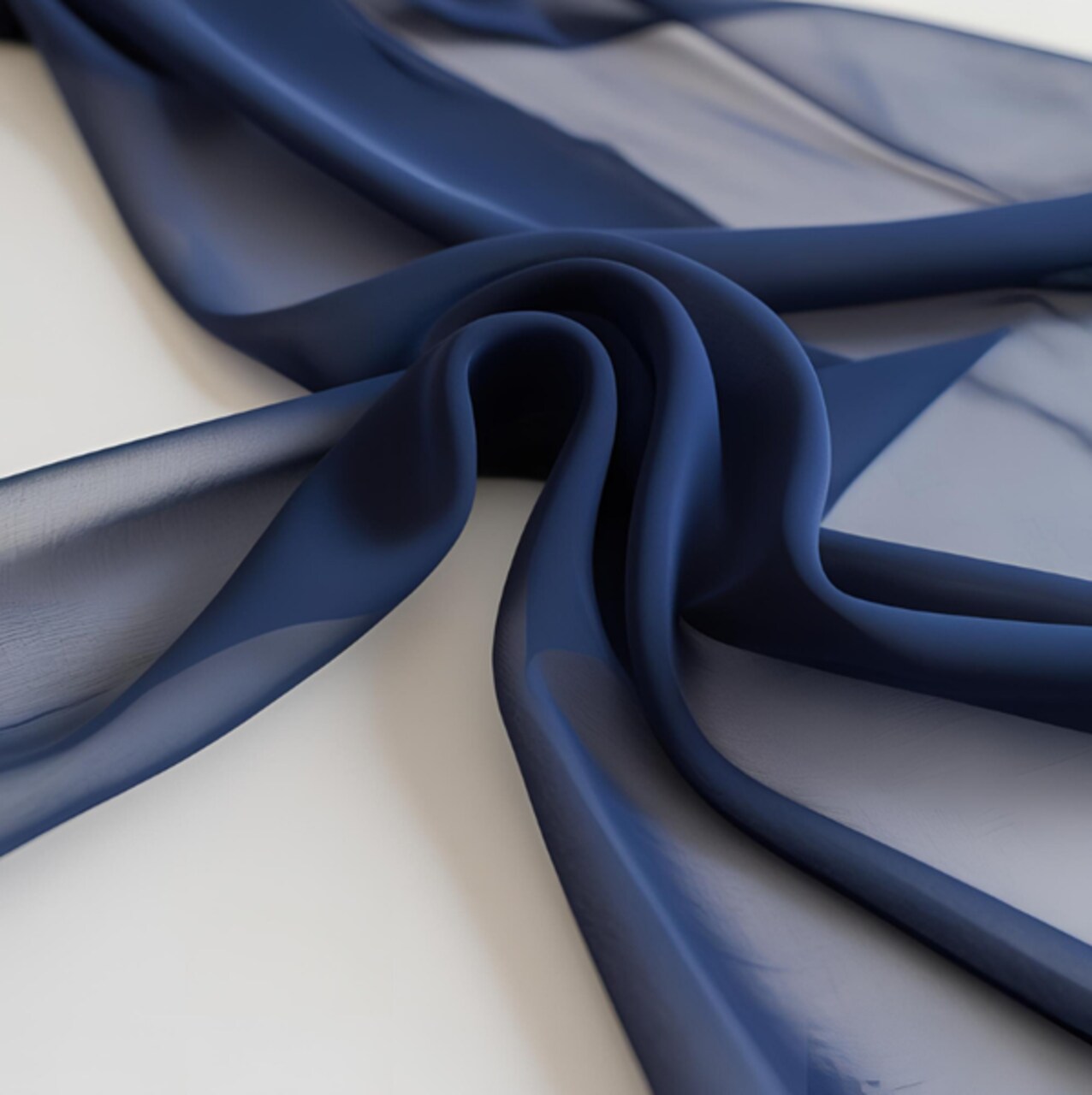 1 Yard Flowing Chiffon Fabric for Apparel & Elegant Draping 58/60" Width